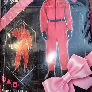 Pink Soldier Costume Jumpsuit